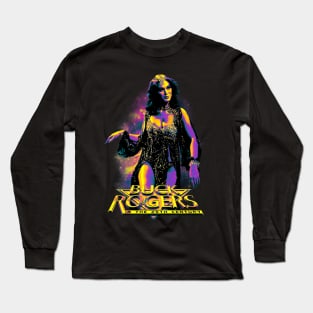 Grain Shaded Gradient Map - buck rogers princess ardala the Draconian Empire Long Sleeve T-Shirt